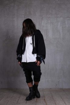 画像16: JUVENILE HALL ROLLCALL / ジュヴェナイルホールロールコール / 1363 / BANDANA LONG SLLEVE SHORT HOODIE (16)