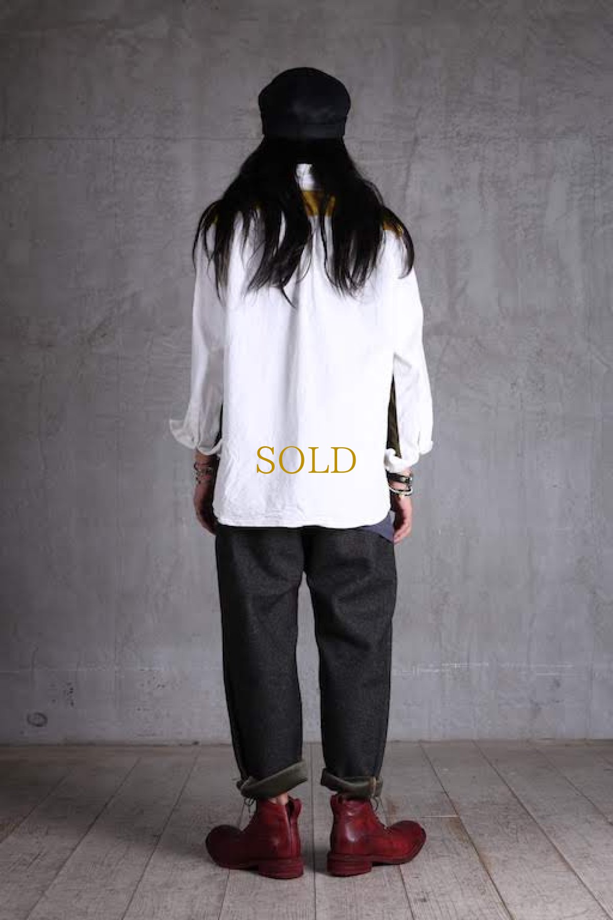 画像15: incarnation / インカネーション /  31976-6460 HEAVY WOOL FLAT PANTS (15)