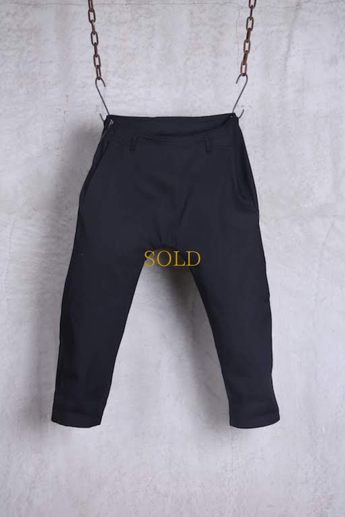 画像3: incarnation / インカネーション /  31971-6460 COTTON×ELASTANE FLAT PANTS (3)