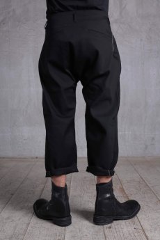 画像2: incarnation / インカネーション /  31971-6460 COTTON×ELASTANE FLAT PANTS (2)