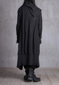 画像4: Nostra Santissima / ノストラ サンティッシマ / M03 Draping Long Knit Cardigan Coat (4)