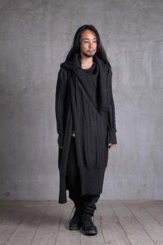 画像13: Nostra Santissima / ノストラ サンティッシマ / M03 Draping Long Knit Cardigan Coat (13)