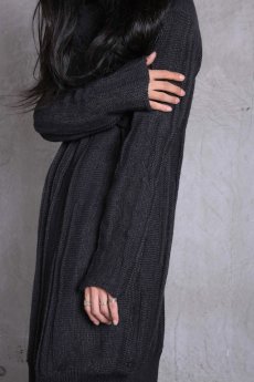 画像9: Nostra Santissima / ノストラ サンティッシマ / M03 Draping Long Knit Cardigan Coat (9)