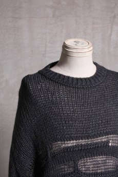 画像5: Nostra Santissima / ノストラ サンティッシマ / M01 Randam Weaving Knit Long Sleeve (5)