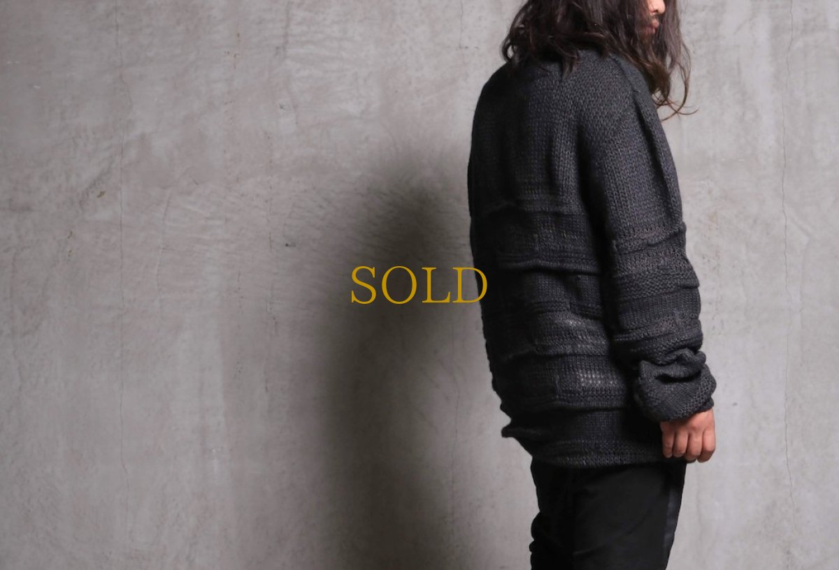 画像16: Nostra Santissima / ノストラ サンティッシマ / M01 Randam Weaving Knit Long Sleeve (16)