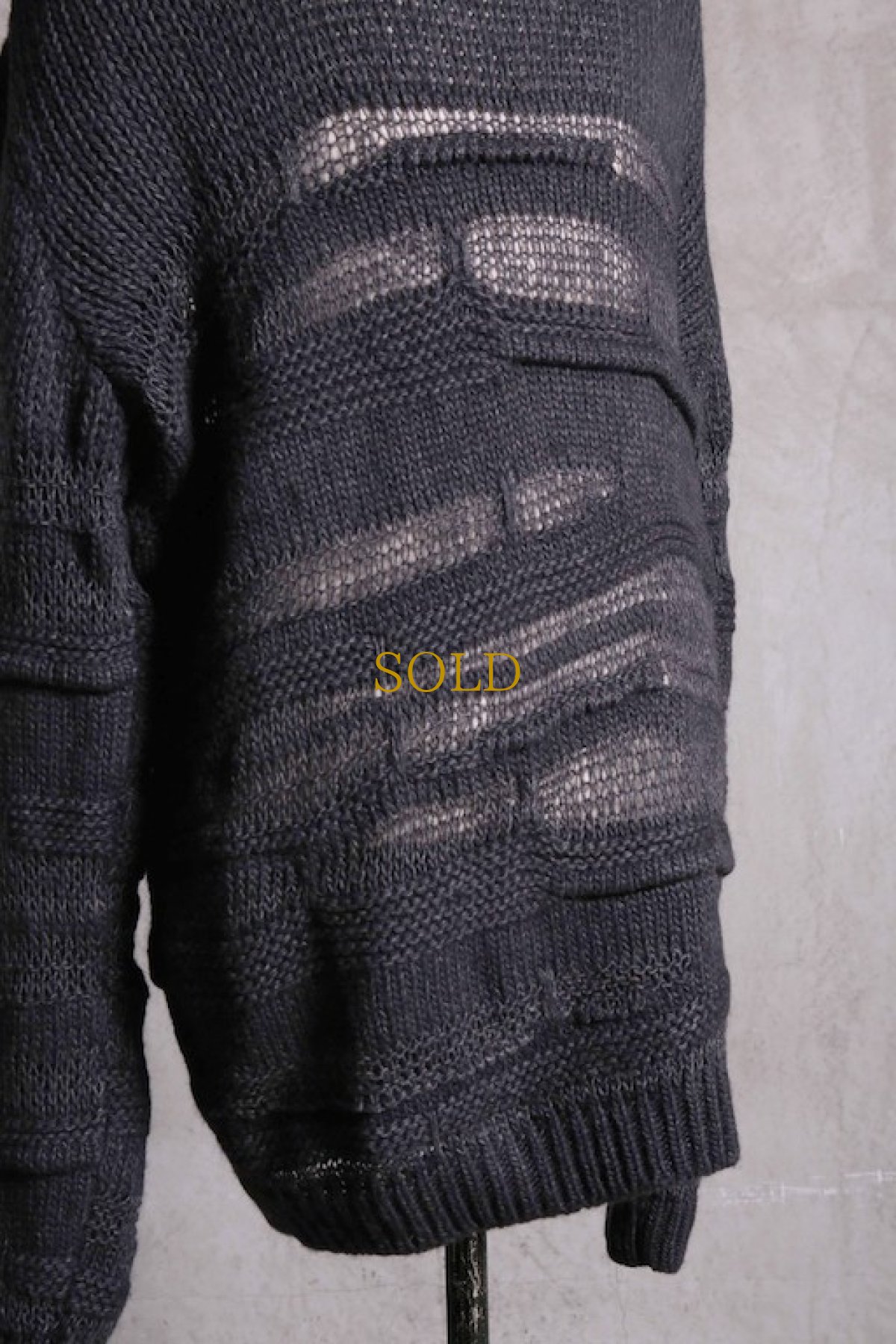 画像7: Nostra Santissima / ノストラ サンティッシマ / M01 Randam Weaving Knit Long Sleeve (7)