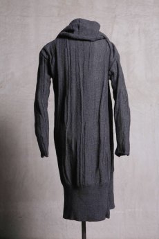 画像2: Nostra Santissima / ノストラ サンティッシマ / M03 Draping Long Knit Cardigan Coat (2)