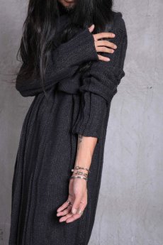 画像10: Nostra Santissima / ノストラ サンティッシマ / M03 Draping Long Knit Cardigan Coat (10)