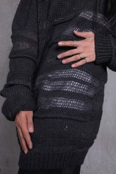 画像10: Nostra Santissima / ノストラ サンティッシマ / M01 Randam Weaving Knit Long Sleeve (10)