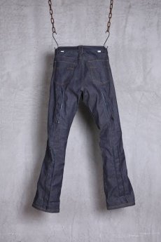 画像2: JUVENILE HALL ROLLCALL / ジュヴェナイルホールロールコール / 1324 / BONTAGE BOOTS CUT DENIM PANTS (2)