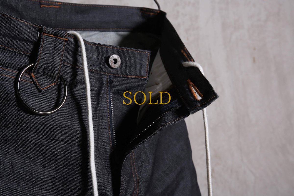 画像7: JUVENILE HALL ROLLCALL / ジュヴェナイルホールロールコール / 1324 / BONTAGE BOOTS CUT DENIM PANTS (7)