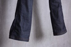 画像13: JUVENILE HALL ROLLCALL / ジュヴェナイルホールロールコール / 1324 / BONTAGE BOOTS CUT DENIM PANTS (13)