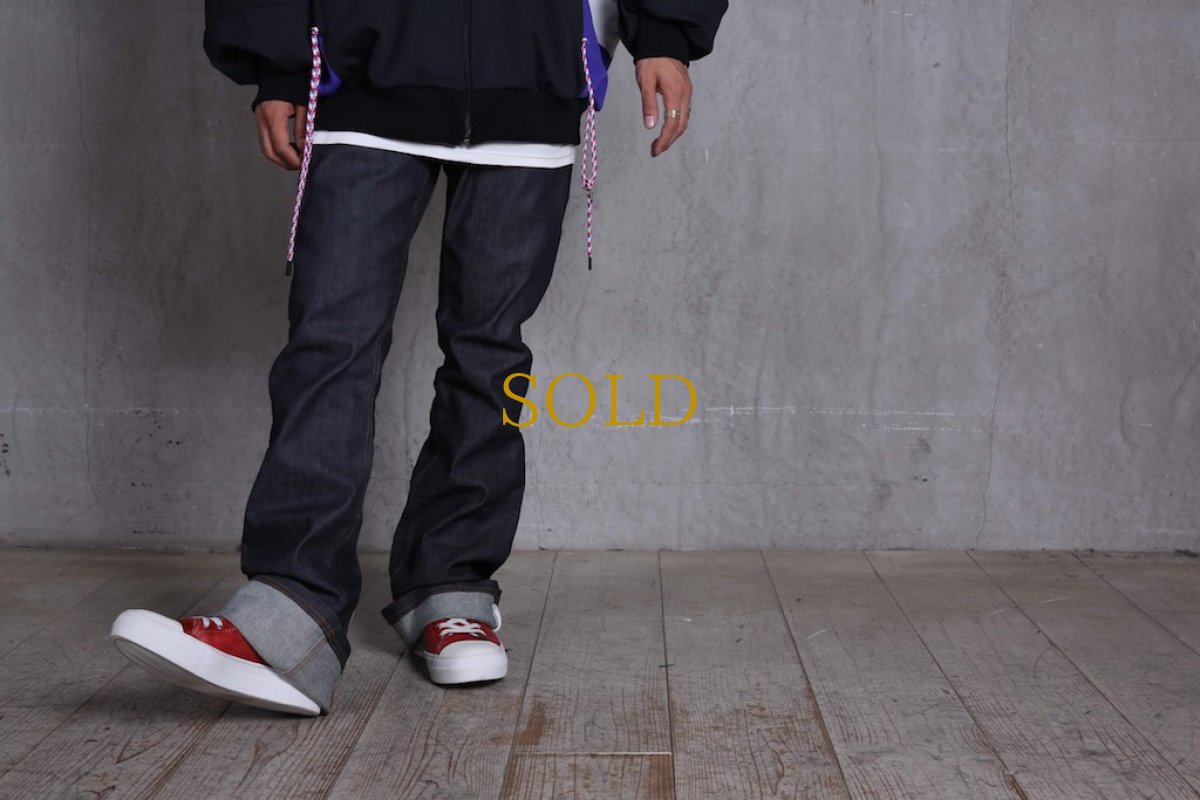 画像17: JUVENILE HALL ROLLCALL / ジュヴェナイルホールロールコール / 1324 / BONTAGE BOOTS CUT DENIM PANTS (17)