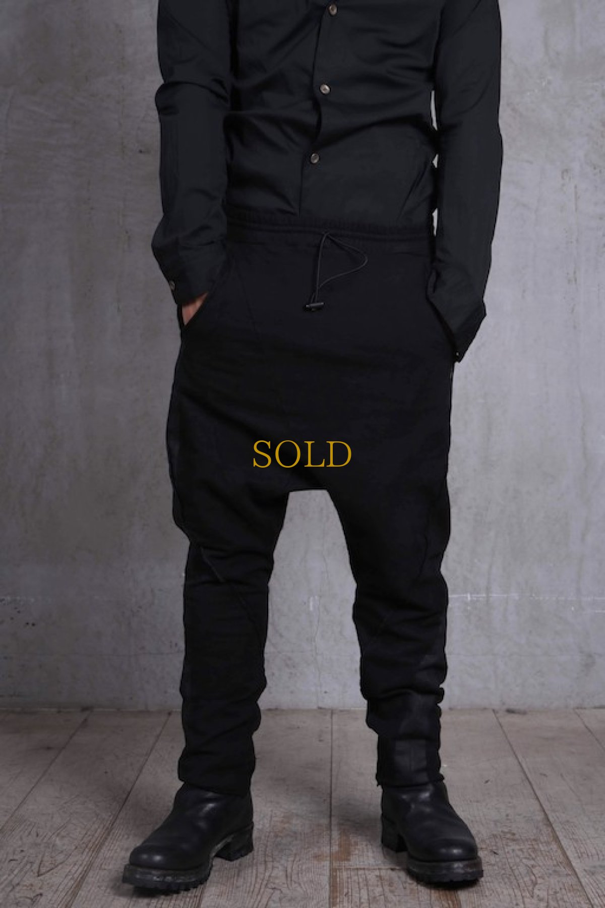 画像12: Nostra Santissima / ノストラ サンティッシマ / P16 Strech Jersey Sarrouel Pants (12)