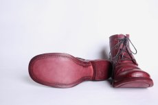 画像5: incarnation / インカネーション /  31911V-7655 HORSE LEATHER ANCLE 4 HOLE LINED LEATHER SOLE (5)