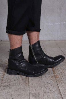 画像10: incarnation / インカネーション /  31911V-7665 HORSE LEATHER SIDE ZIP SHORT LINED LEATHER SOLE (10)