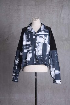 画像1: JUVENILE HALL ROLLCALL / ジュヴェナイルホールロールコール / 1343 / Desineger’s  Collage Graphic Swicthing Shirts (1)