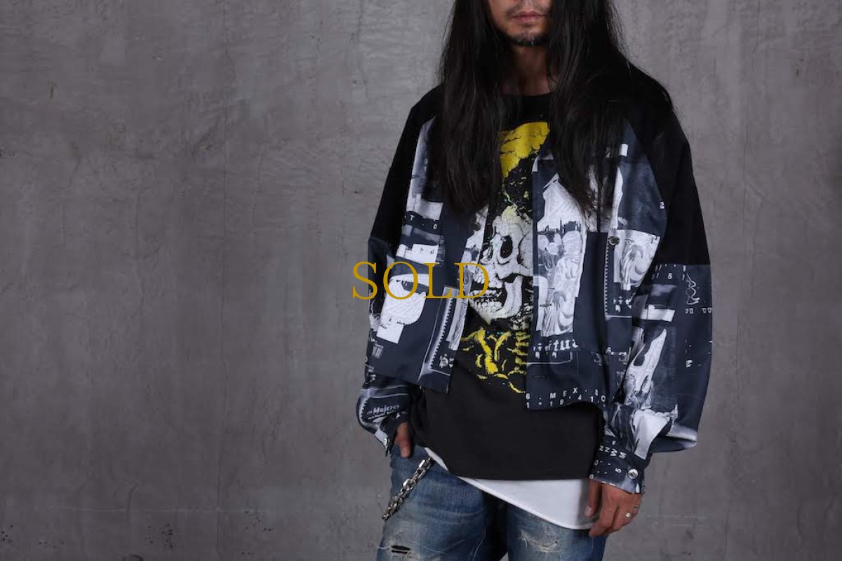 画像18: JUVENILE HALL ROLLCALL / ジュヴェナイルホールロールコール / 1343 / Desineger’s  Collage Graphic Swicthing Shirts (18)