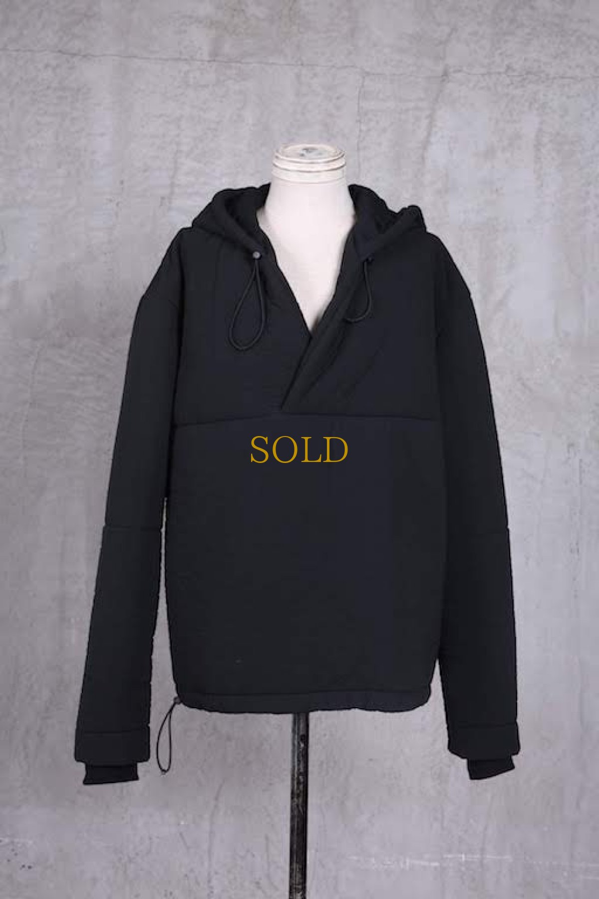 画像1: Nostra Santissima / ノストラ サンティッシマ / F14 PU Hooded Pullover (1)