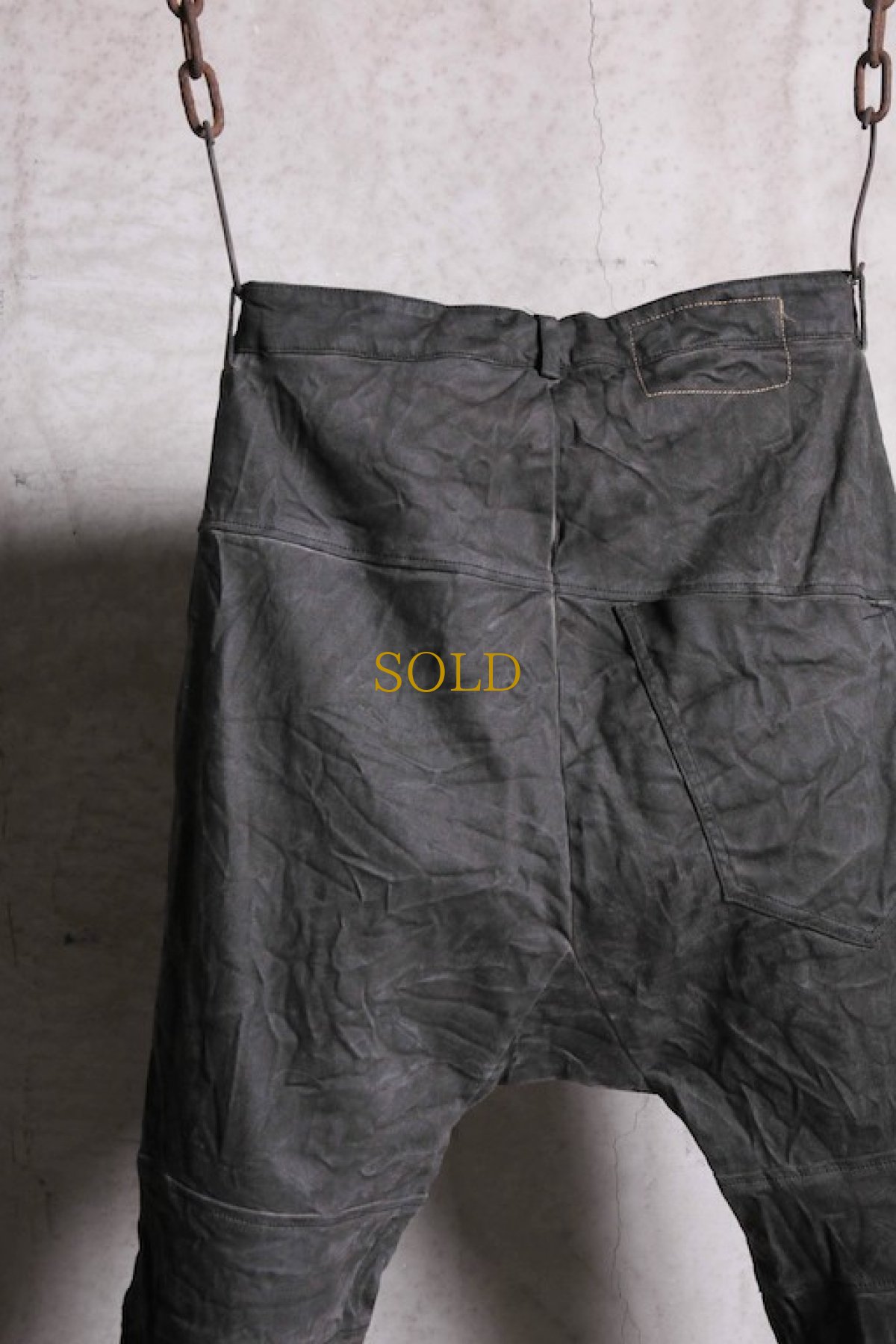 画像10: Nostra Santissima / ノストラ サンティッシマ / P04 Drop Clocth Denim Pants  (10)