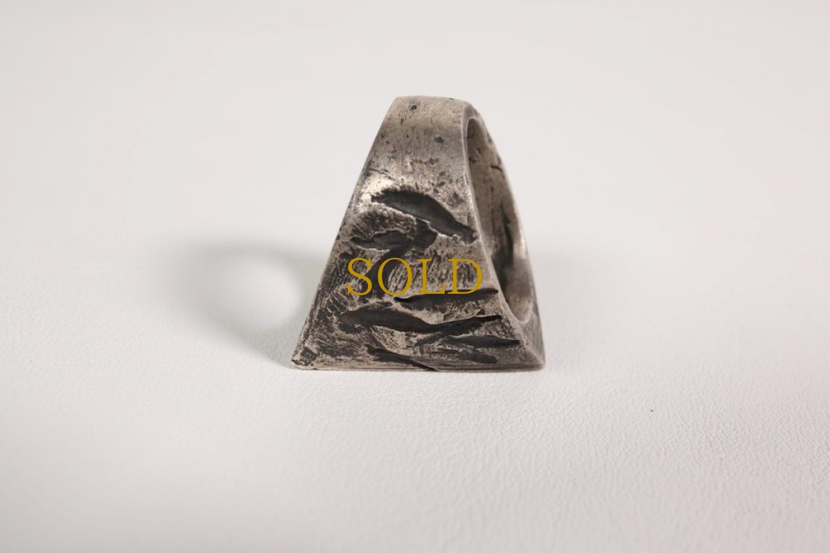 画像7: OSS / オー・エス・エス / O-CA-R-013-OS / TRIANGLE SIGNET RING (7)