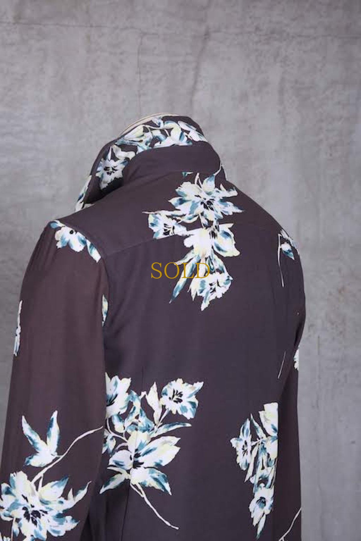 画像13: Thee OLD CIRCUS '' 1973 '' / 9300 / " Burned flowers " / ダストフラワープリント メロディシャツ (13)