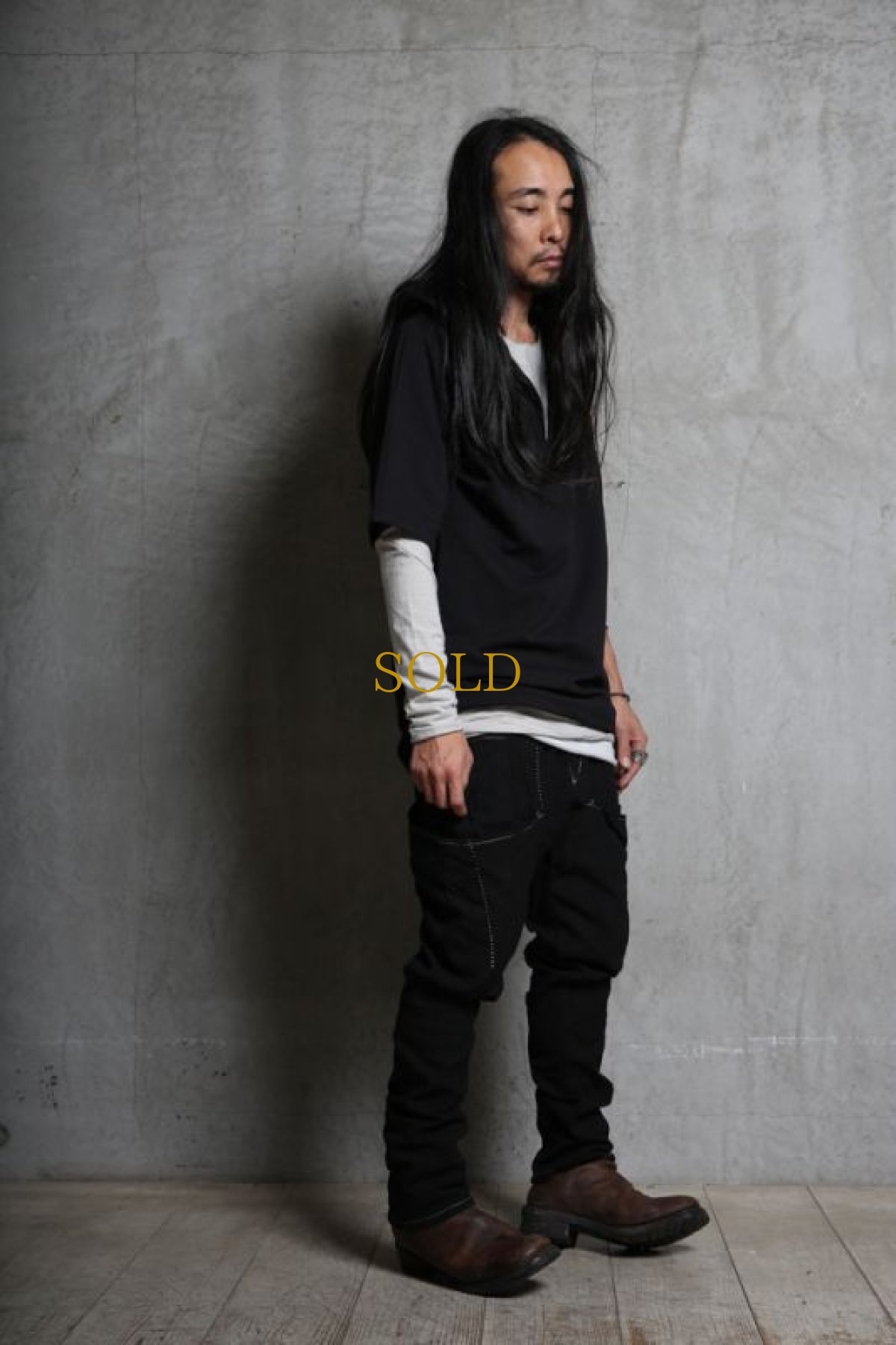 画像14: incarnation / インカネーション / 32085-3400 / CUT & SAWN CUT HOODED RAGLAN #2 SHORT SLEEVE (14)