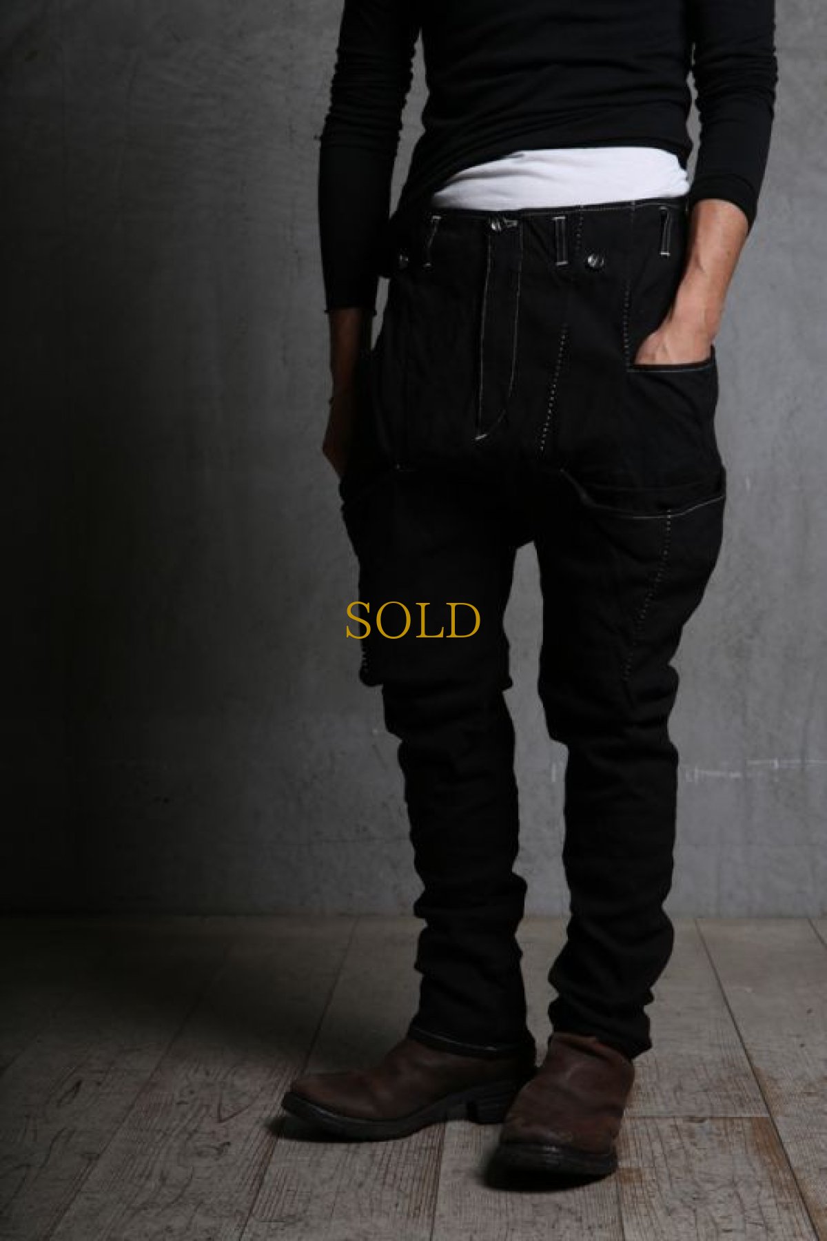 画像12: incarnation / インカネーション / 32071-6472WF / W-PKT W-SNAT PACK PANTS(Garage eden exclusive model)  (12)