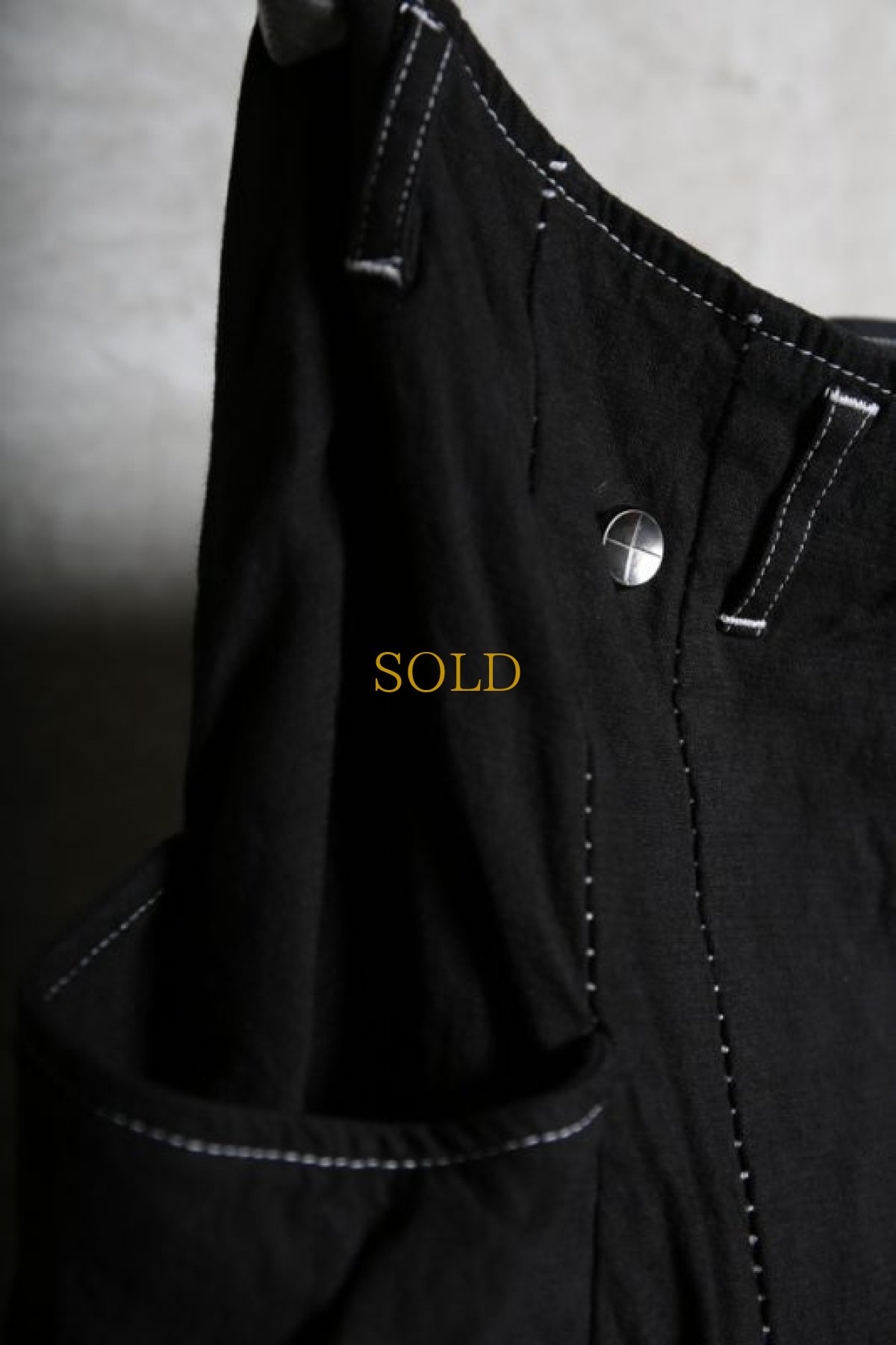 画像10: incarnation / インカネーション / 32071-6472WF / W-PKT W-SNAT PACK PANTS(Garage eden exclusive model)  (10)