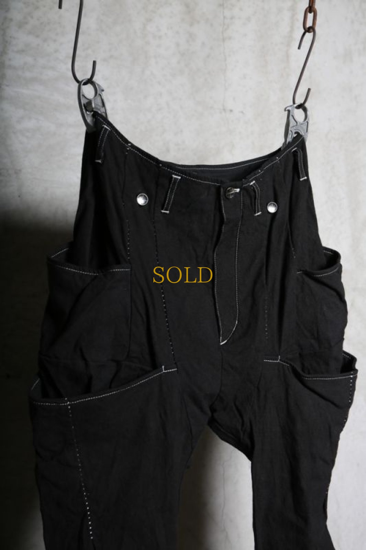 画像8: incarnation / インカネーション / 32071-6472WF / W-PKT W-SNAT PACK PANTS(Garage eden exclusive model)  (8)