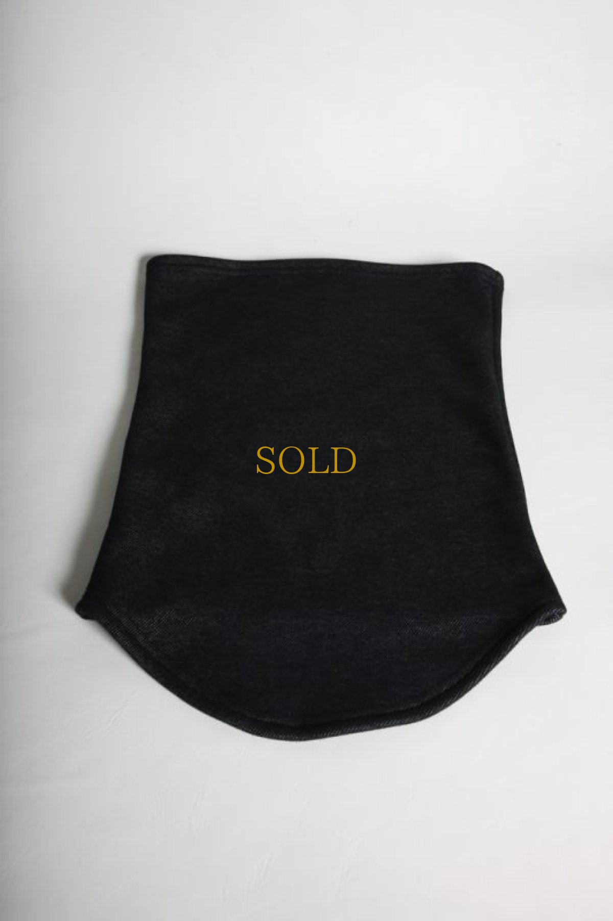 画像8: Thee OLD CIRCUS '' 1973 '' / 9402 / '' Makeup snow '' / デニムムートンジャージーネックウォーマー (8)