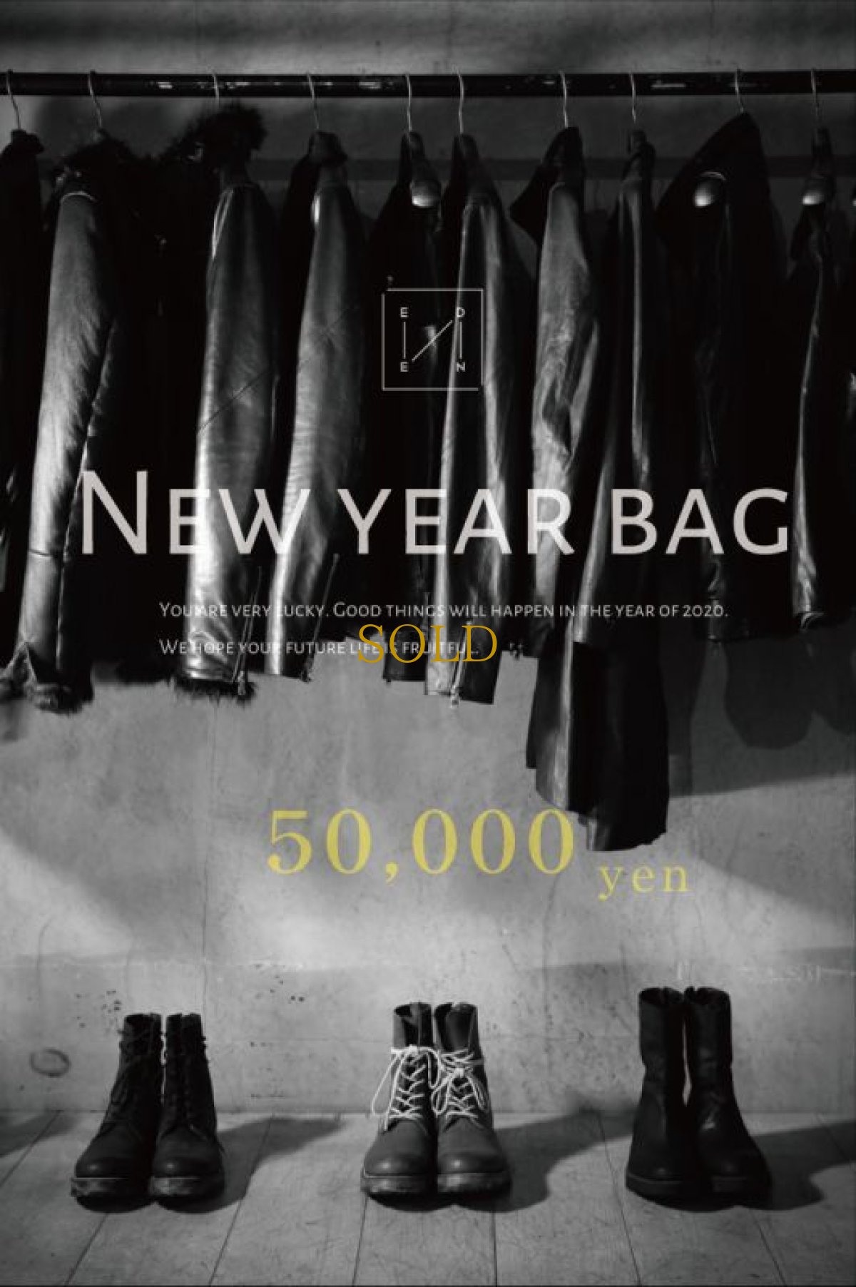 画像1: Garage EDEN / 2020 / New Year Bag 50,000 (1)