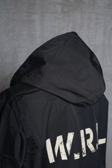 画像14: Old GT / WR-7308 '' DARK BLACK OIL " / RAIN STOPPER NYLON HOOD JKT (14)