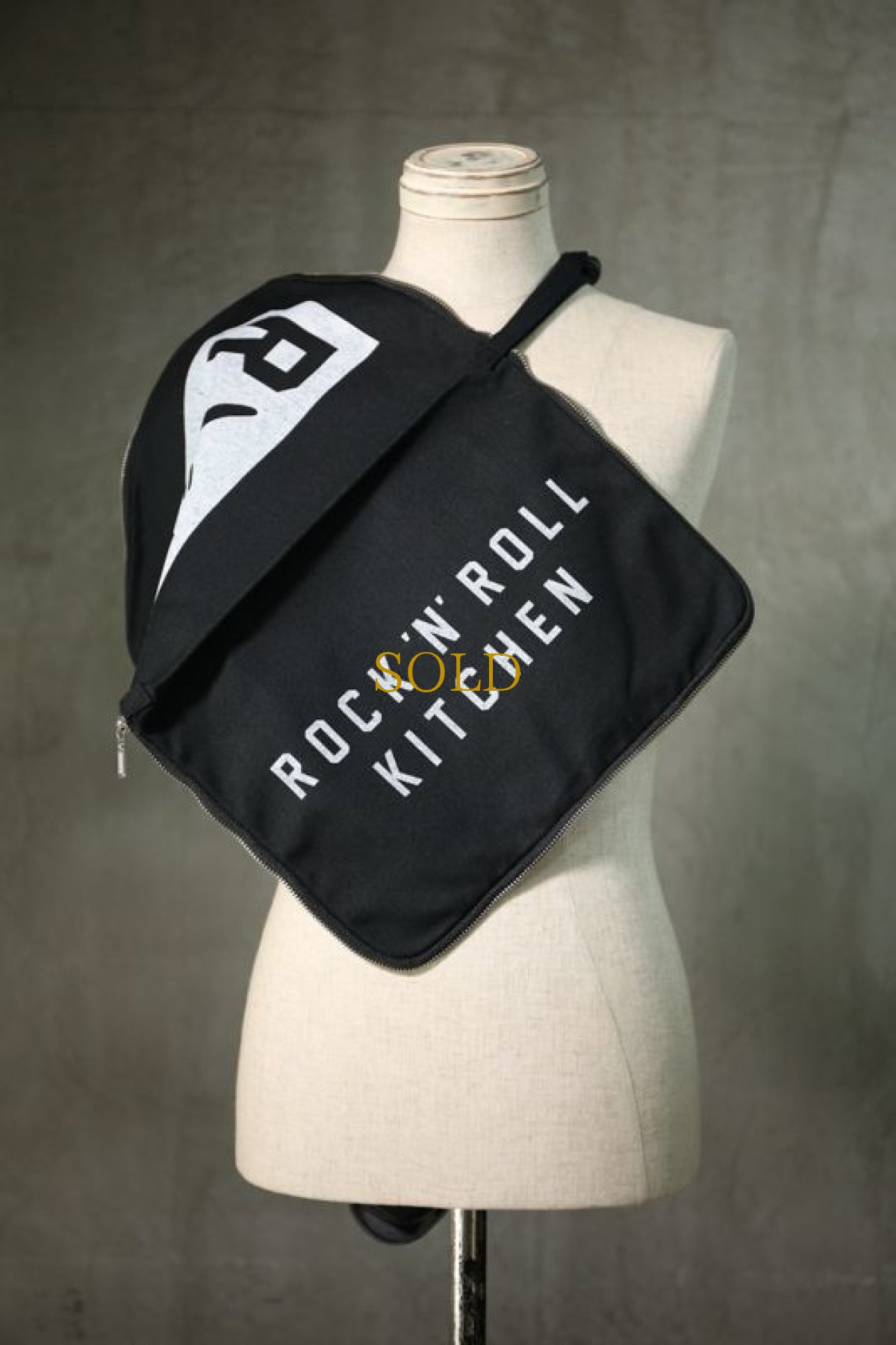 画像7: Old GT / WR-7302 " RRK " / RRK apron+Clutch bag SET (7)