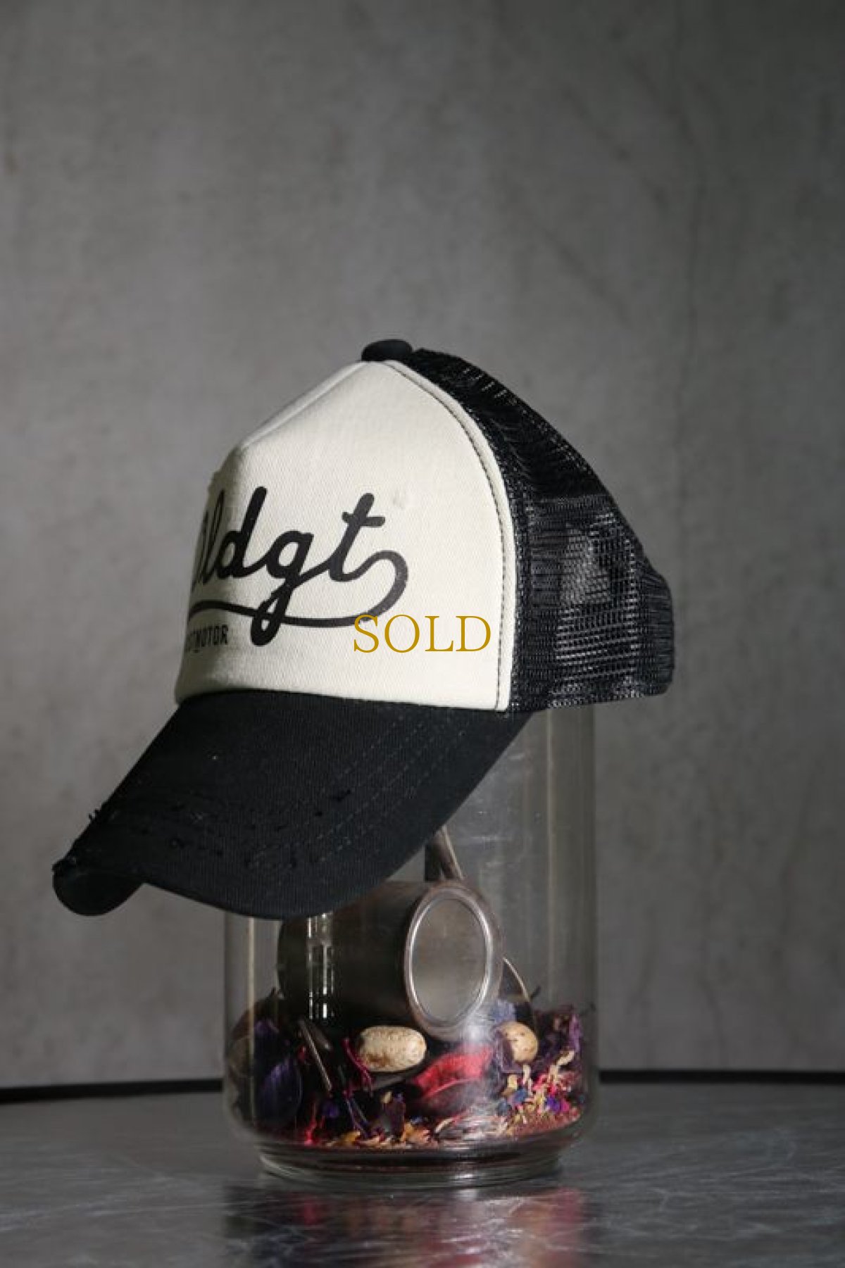 画像1: Old GT / WR-7306 " OLD TOUR " / OLD STONE BASEBALL CAP (1)