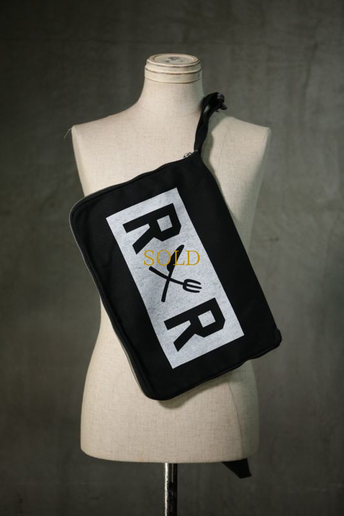 画像8: Old GT / WR-7302 " RRK " / RRK apron+Clutch bag SET (8)