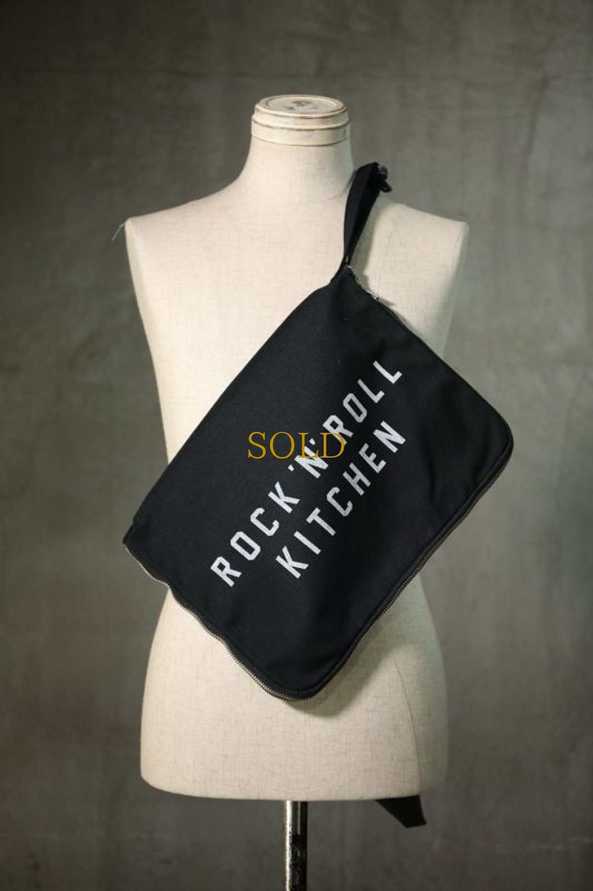 画像9: Old GT / WR-7302 " RRK " / RRK apron+Clutch bag SET (9)