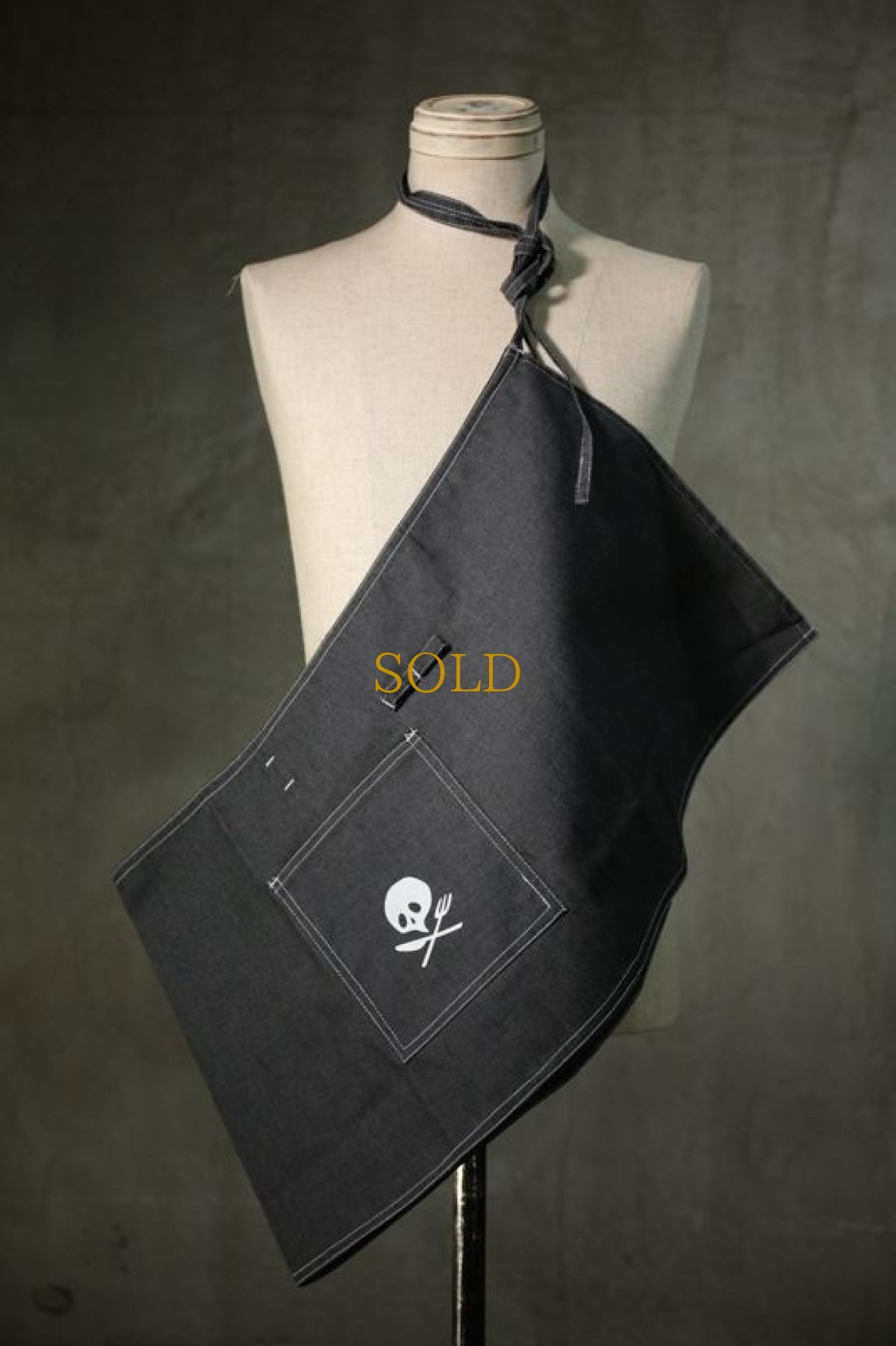 画像10: Old GT / WR-7302 " RRK " / RRK apron+Clutch bag SET (10)