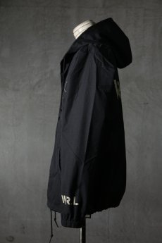 画像4: Old GT / WR-7308 '' DARK BLACK OIL " / RAIN STOPPER NYLON HOOD JKT (4)