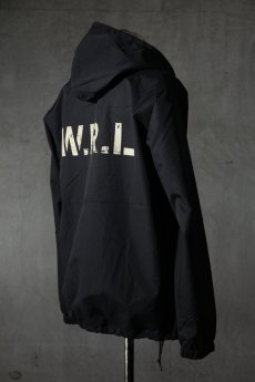 画像6: Old GT / WR-7308 '' DARK BLACK OIL " / RAIN STOPPER NYLON HOOD JKT (6)