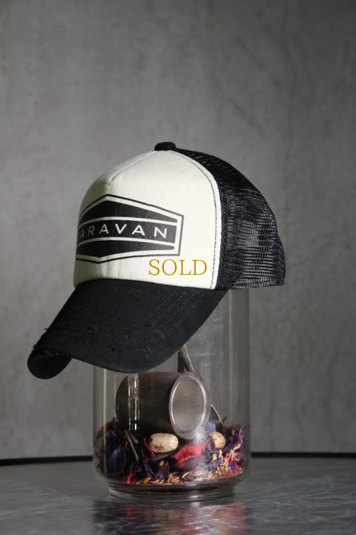 画像1: Old GT / WR-7309 " CARAVAN " / OLD STONE BASEBALL CAP (1)