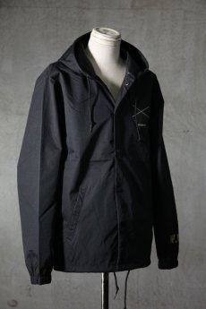 画像3: Old GT / WR-7308 '' DARK BLACK OIL " / RAIN STOPPER NYLON HOOD JKT (3)