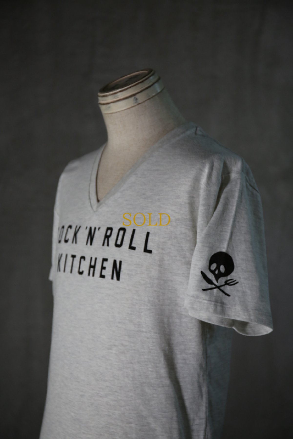 画像17: Old GT / WR-0002 '' OIL SYAINS " / RRK V NECK LIGHT WEIGHT T-SHIRTS (17)