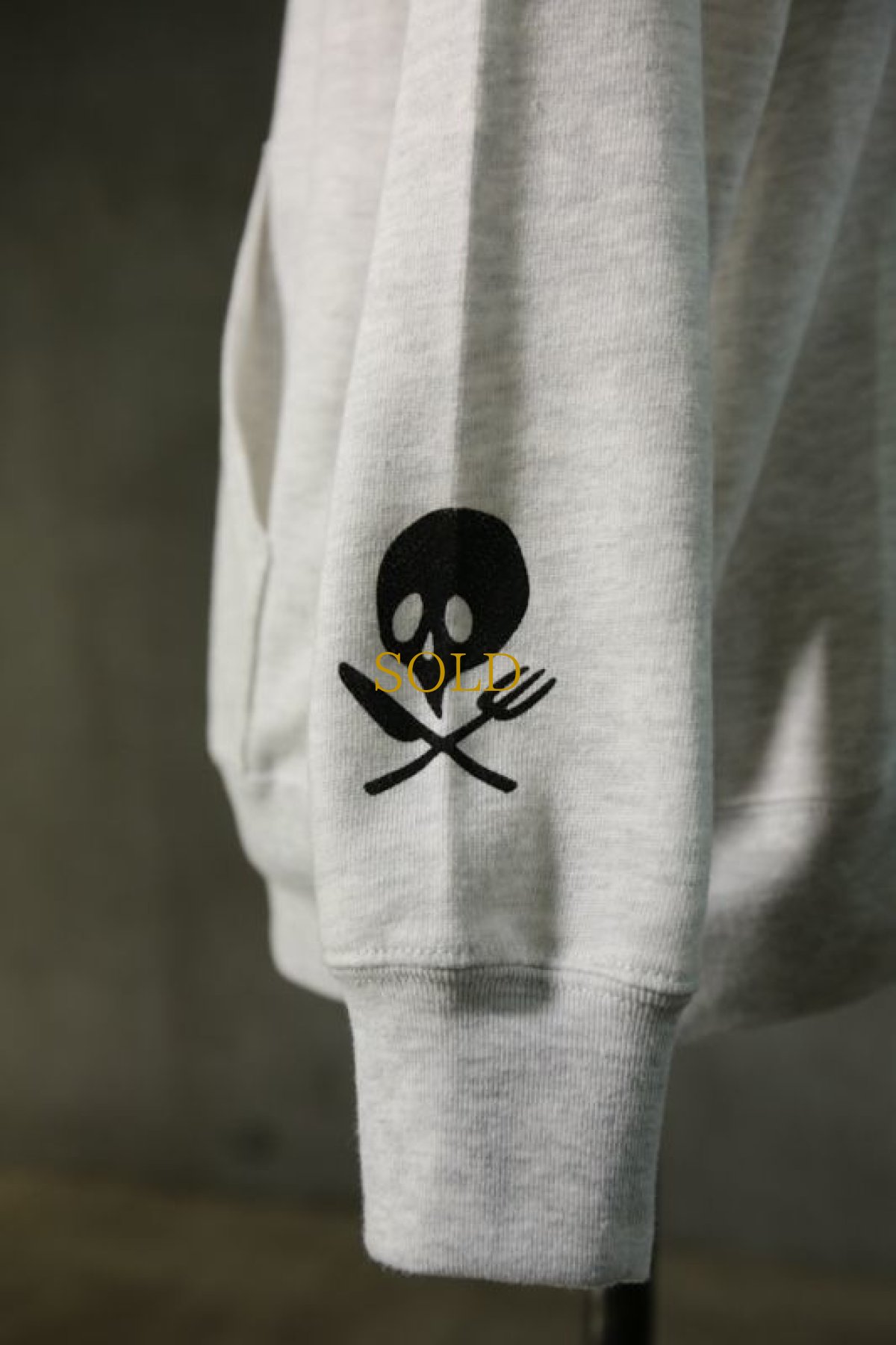 画像20: Old GT / WR-0003 '' OLIVE OIL TEARS " / RRK LIGHT WEIGHT SWEAT HOODIE (20)