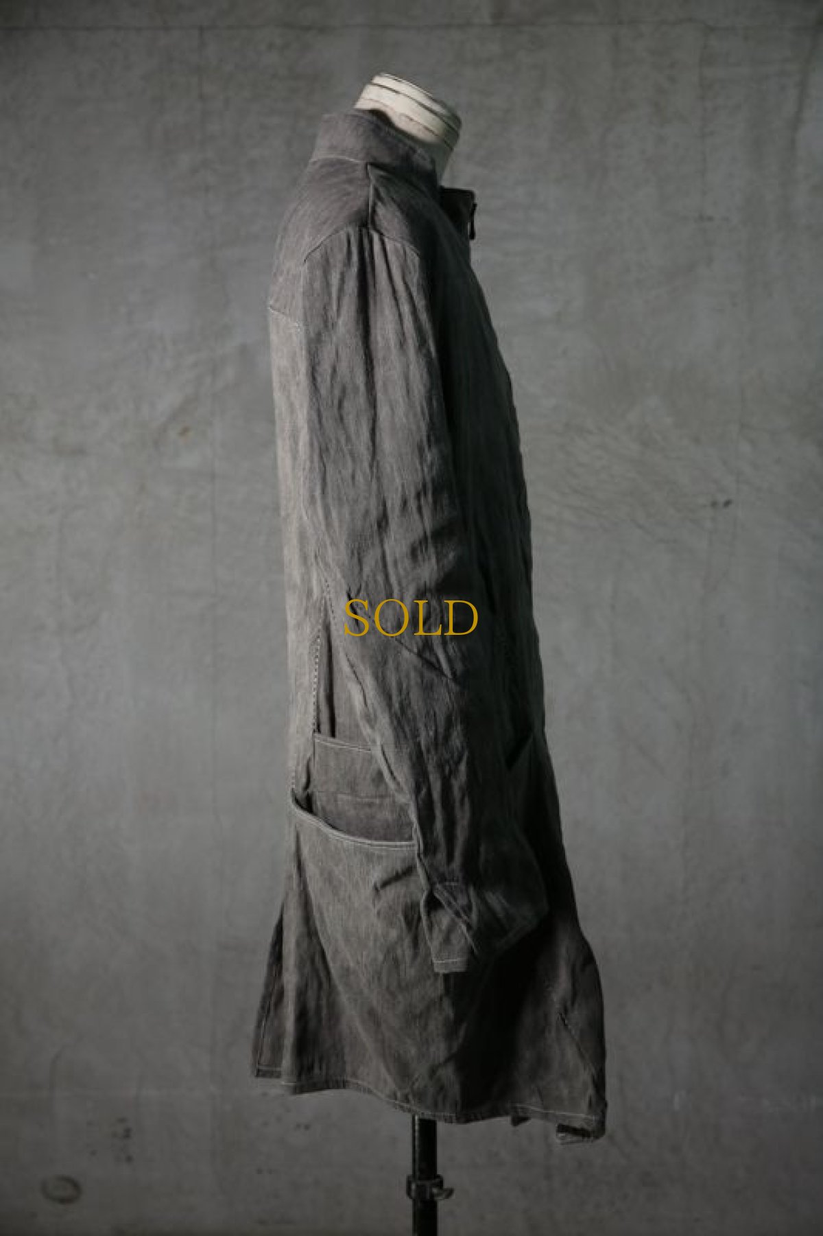 画像5: incarnation / インカネーション / 32072-5322 / ZIP FRONT W/POKET COAT UNLINED (5)