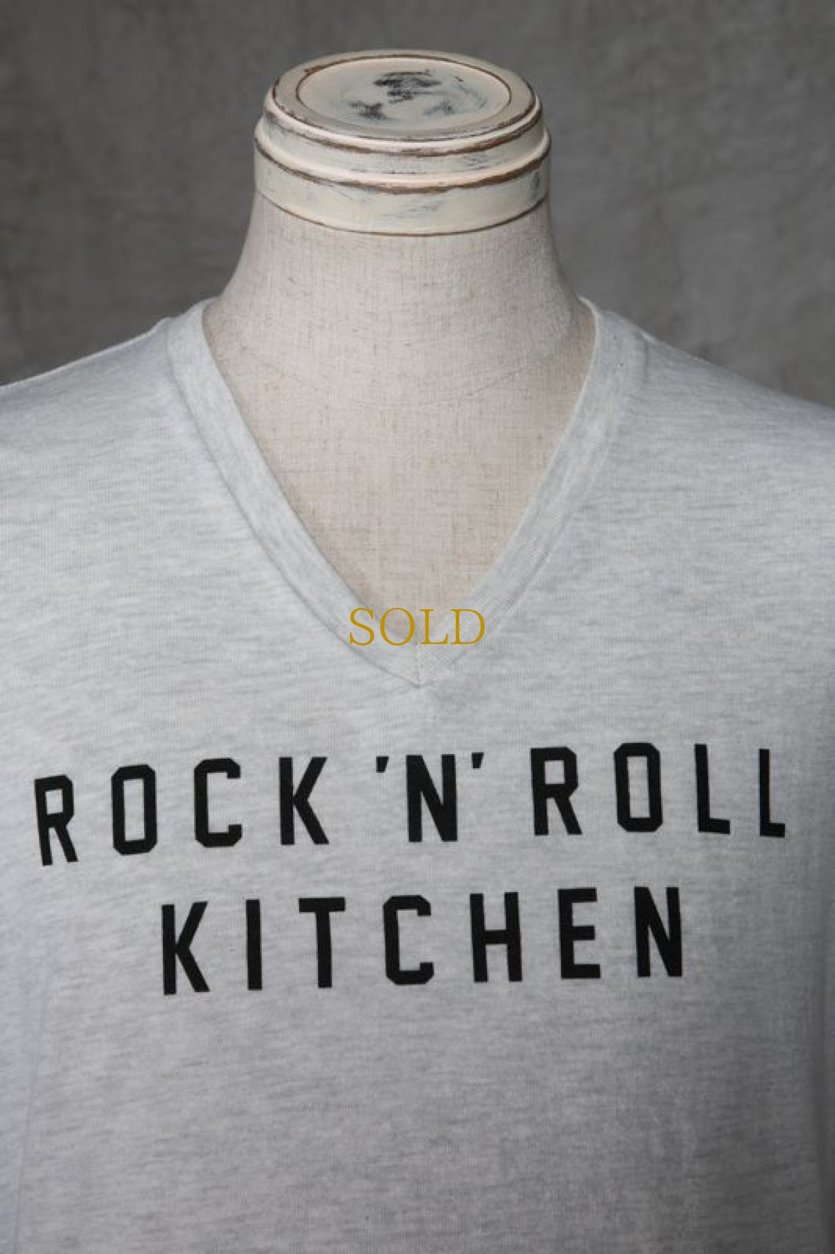 画像9: Old GT / WR-0002 '' OIL SYAINS " / RRK V NECK LIGHT WEIGHT T-SHIRTS (9)