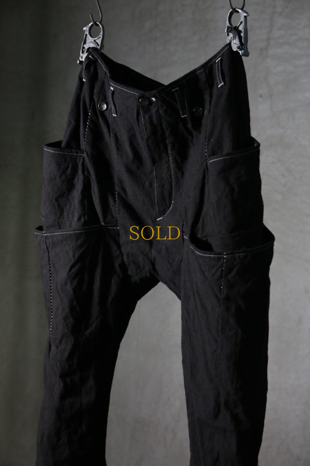 画像4: incarnation / インカネーション / 32071-6472WF / W-PKT W-SNAT PACK PANTS(Garage eden exclusive model)  (4)