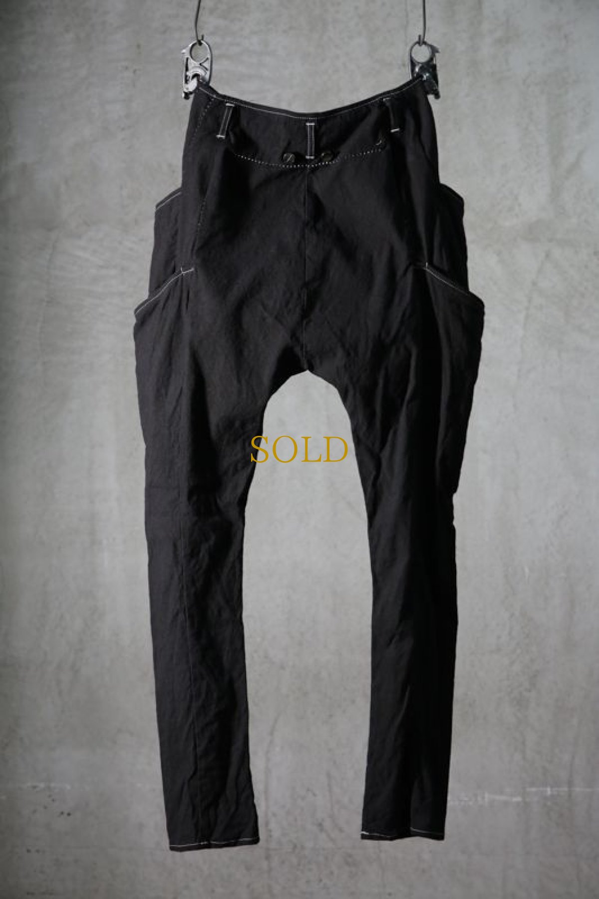 画像2: incarnation / インカネーション / 32071-6472WF / W-PKT W-SNAT PACK PANTS(Garage eden exclusive model)  (2)