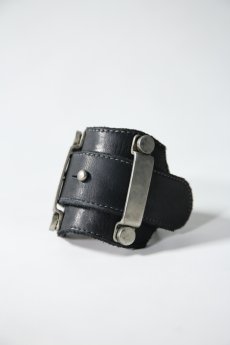 画像17: incarnation / インカネーション / 32014-8917 / CALF LEATHER BRACELET METAL LOOP (17)