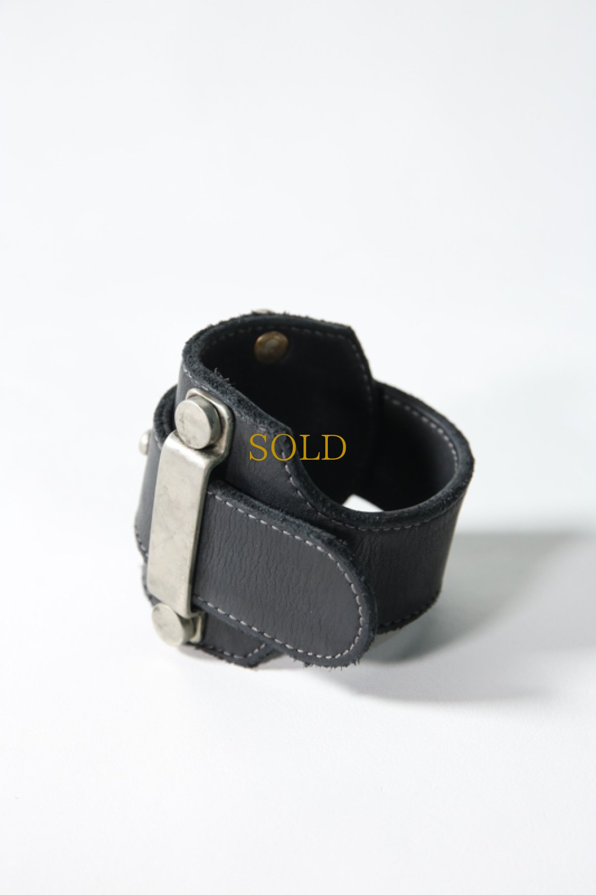 画像3: incarnation / インカネーション / 32014-8917 / CALF LEATHER BRACELET METAL LOOP (3)